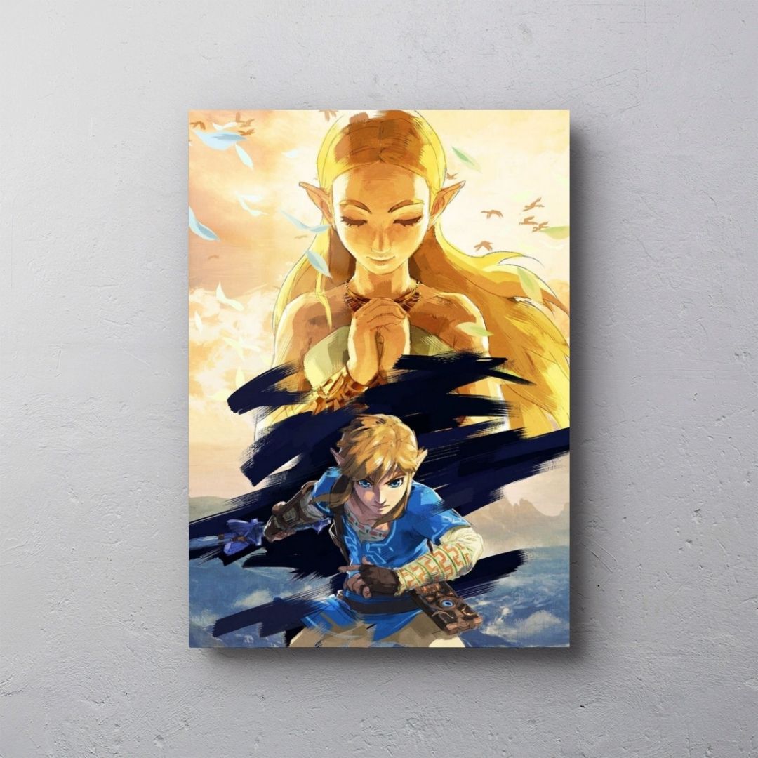 Link e Zelda - The Legend of Zelda