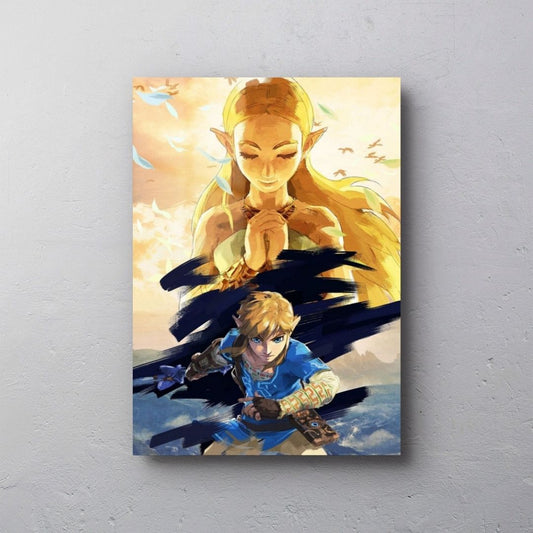 Link e Zelda - The Legend of Zelda